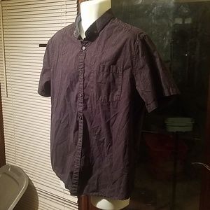 Denim & Flower Men's XL Slim Fit Button Down Shirt